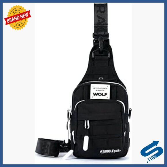 4L Tactical Sling Bag with Multiple Pockets for Travel Gym EDC